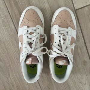 Nike Dunks Low in Beige Sail Size 8 women’s